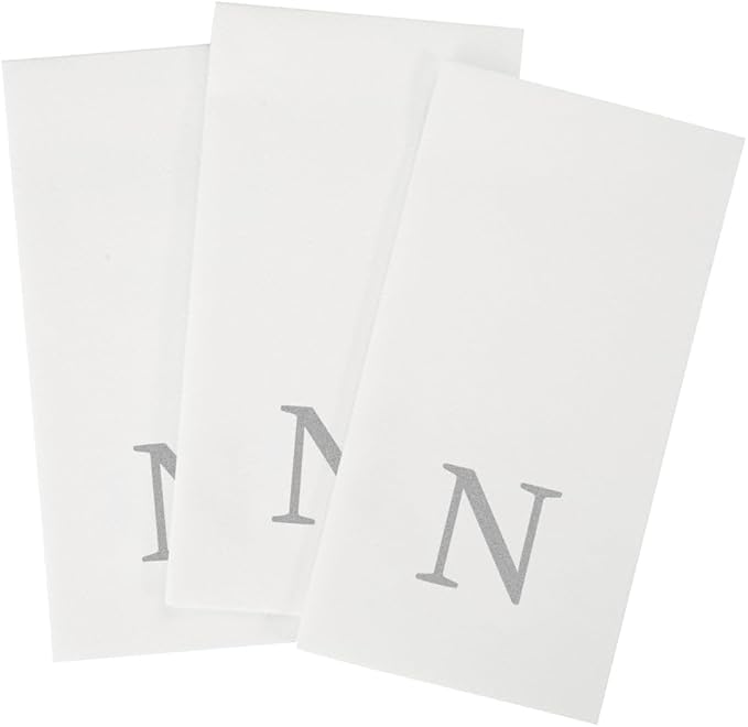 Luxenap 15.8 X 7.9 Inch Linen-Feel Guest Towels, 2000 Lettered Hand Towels - Image 12