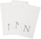 Luxenap 15.8 X 7.9 Inch Linen-Feel Guest Towels, 2000 Lettered Hand Towels - Image 12