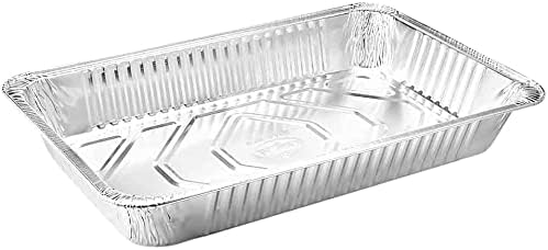 Aluminum Pans Full Size, Large Disposable Roasting & Baking Pan, Restaurants - Image 3