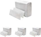 Perfect Stix White MultiFold Paper Towels- Total 4000 Towels. 9.2 x 9.2 Sheets. by PerfectStixLLC