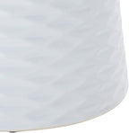 Safavieh Daphne Glazed Ceramic Decorative Garden Stool, White - Image 7