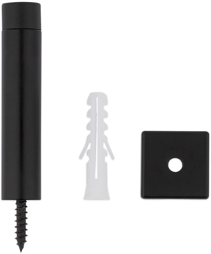 National Hardware N830-526 Reed Door Stop, Matte Black - Image 4