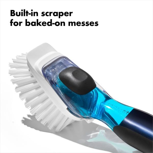 OXO Good Grips Soap Dispensing Dish Scrub Brush, Cleaning Brush - Image 5