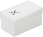 Luxenap 15.8 X 7.9 Inch Linen-Feel Guest Towels, 2000 Lettered Hand Towels by Restaurantware