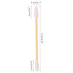 Natural Bamboo Cotton Swabs, Eco-Friendly & Biodegradable – Comfortable and Soft - Image 4