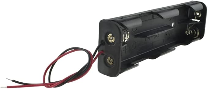 HAHIYO 4xAA Battery Holder Black Adapter Tube Case Not Corrode Solid Good by HAHIYO