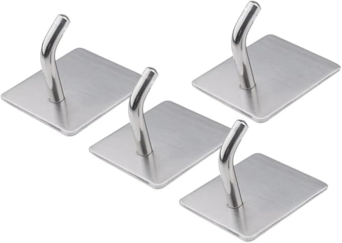 8 Pack Adhesive Wall Hooks, Self-Adhesive Hooks - Image 7