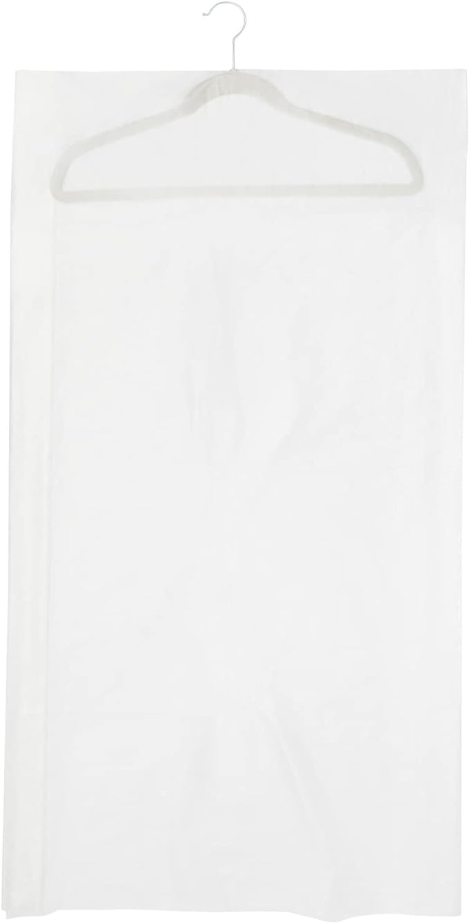 50 Pack Clear Plastic Garment Bags - Image 7