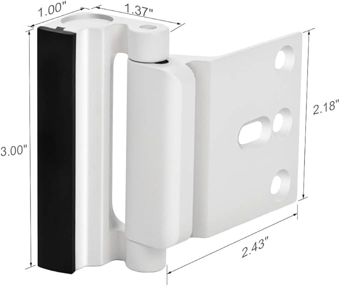 Home Security Door Reinforcement Lock - Image 7