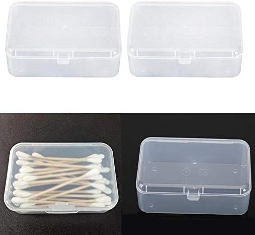 AKOAK Clear Polypropylene Rectangle Mini Storage Containers Box - Image 5
