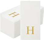 Luxenap 15.8 X 7.9 Inch Linen-Feel Guest Towels, 50 Lettered Hand Towels - Image 2