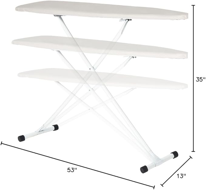 Full Size Ironing Board with Cover & Pad – USA-Made with Enhanced Grip Feet - Image 3