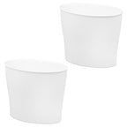 iDesign Small Oval Trash Can by iDesign