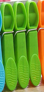 Sturdy Clothesline Pins for Drying Clothes Large Plastic Clothespins Hanger - Image 3