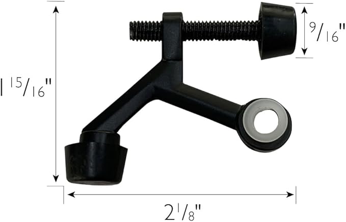 Design House Hinge Pin Door Stop Wall Protector - Image 3