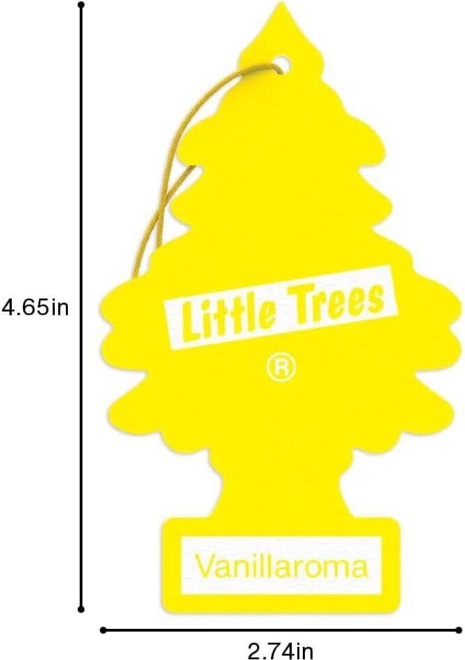 LITTLE TREES Car Air Freshener | Hanging Paper Tree - Image 7