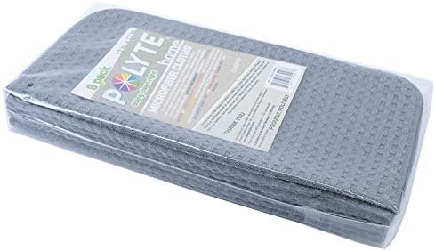 POLYTE Ultra Premium Microfiber Kitchen Dish Cloth Waffle Weave, 8 Pack - Image 6