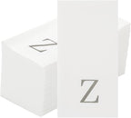 Luxenap 15.8 X 7.9 Inch Linen-Feel Guest Towels, 2000 Lettered Hand Towels - Image 2