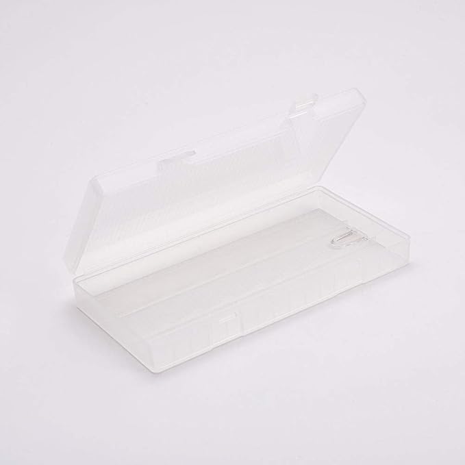 Fielect 8 x 18650 Battery Storage Case Holder Organizer Box Transparent - Image 4