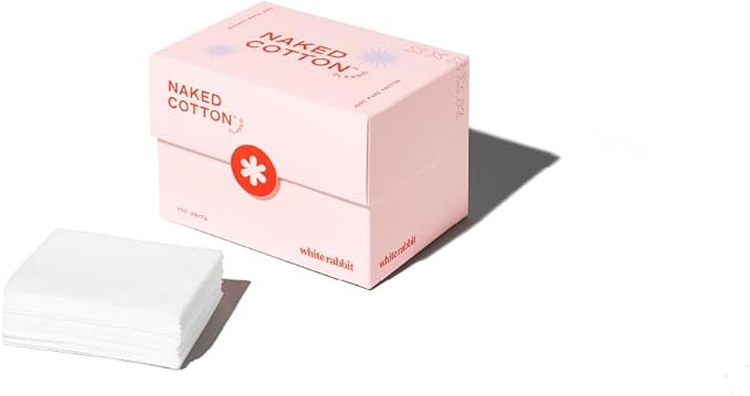 White Rabbit – Naked Cotton Classic – Premium 100% Cotton Pads by whiterabbit