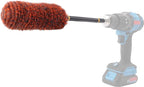 SPTA 1 Pc Soft Microfiber Extended Reach Rim Drill Wheel Brush, Microfibre - Image 4
