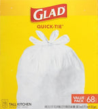 Glad Tall Kitchen Trash Bags 13 Gallon, Unscented Garbage Bags - Image 3