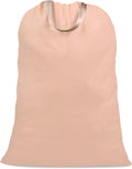 Cotton Canvas Laundry Bag with Handles & Drawstring Straps, Heavy Duty Extra by SANFERGE