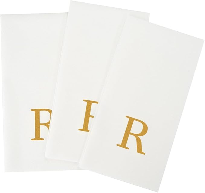 Luxenap 15.8 X 7.9 Inch Linen-Feel Guest Towels, 2000 Lettered Hand Towels - Image 11