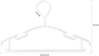 GoodtoU Baby Hangers 100Pack Kids Plastic Baby Clothes Hangers - Image 3