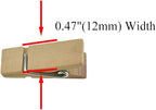 HAHIYO Wooden Clothes Pins Clothespins Small Do NOT Fall Apart 1.38x0.47 inches - Image 3