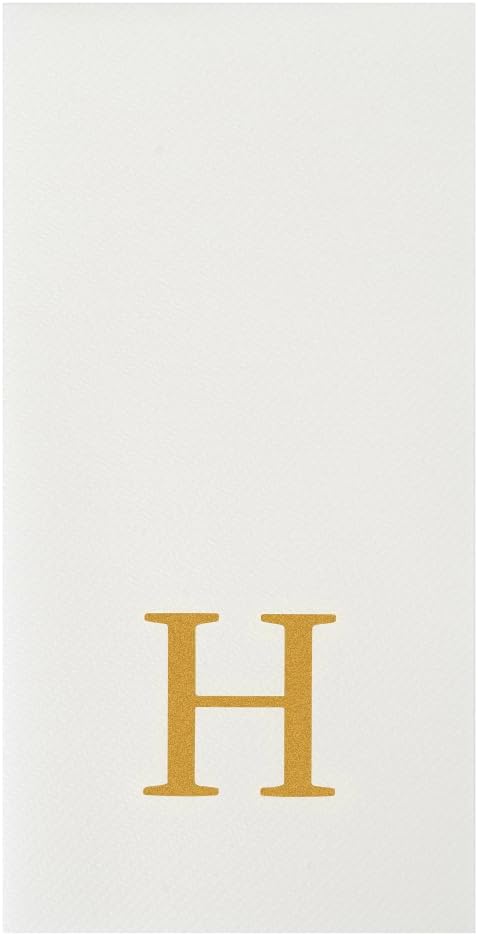 Luxenap 15.8 X 7.9 Inch Linen-Feel Guest Towels, 50 Lettered Hand Towels - Image 10