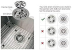 KANARY Stainless Steel Kitchen Sink Strainer Basket-Replacement - Image 6