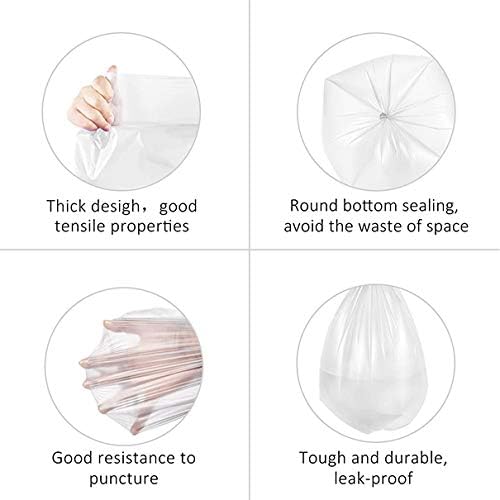 Small Trash Bags, Magesh 4 Gallon Trash Bag/Small Garbage Bags, Strong - Image 5