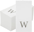 Luxenap 15.8 X 7.9 Inch Linen-Feel Guest Towels, 2000 Lettered Hand Towels - Image 2