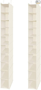 MAX Houser 10-Shelf Hanging Shoe Shelf Organizer, Hanging Shoe Storage by MAXHouser