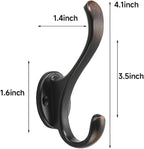khtumeware Coat Hooks 10Pack Hardware Towel Hooks - Image 2