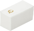 Luxenap 15.8 X 7.9 Inch Linen-Feel Guest Towels, 2000 Lettered Hand Towels by Restaurantware