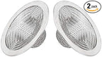 Drain Hair Catcher, Mesh Metal Sink Strainer Set of 2, Fits by GXONEHomeKitchen