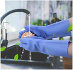 Silicone Dishwashing Gloves, Pet Grooming Rubber Scrubbing - Image 7