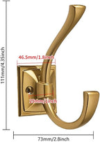5 Pack Decorative Heavy Duty Towel Hooks - Image 2