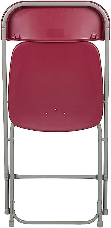 Flash Furniture Hercules™ Series Plastic Folding Chair - Red - 2 Pack 650LB Weight Capacity Comfortable Event Chair - Lightweight Folding Chair - Image 7