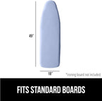 GORILLA GRIP The Original Ironing Board Cover and Pad, Silicone Coating - Image 6