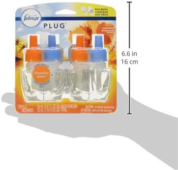 Febreze Odor-Fighting Fade Defy PLUG Air Freshener Refill, Hawaiian Aloha - Image 4