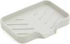 Sponge Holder with Drain Spout, Silicone Sponge Tray by Metopets