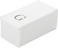 Luxenap 15.8 X 7.9 Inch Linen-Feel Guest Towels, 2000 Lettered Hand Towels by Restaurantware
