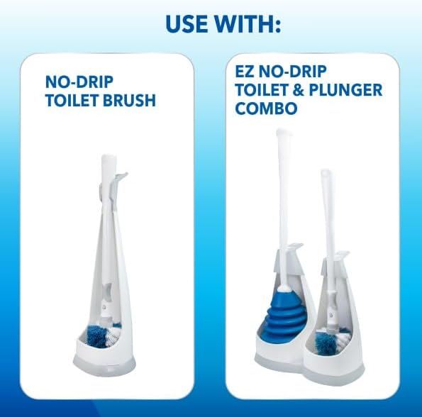 Unger Toilet Brush Replacement Heads, 2 Pack, Bathroom Cleaning Supplies - Image 6