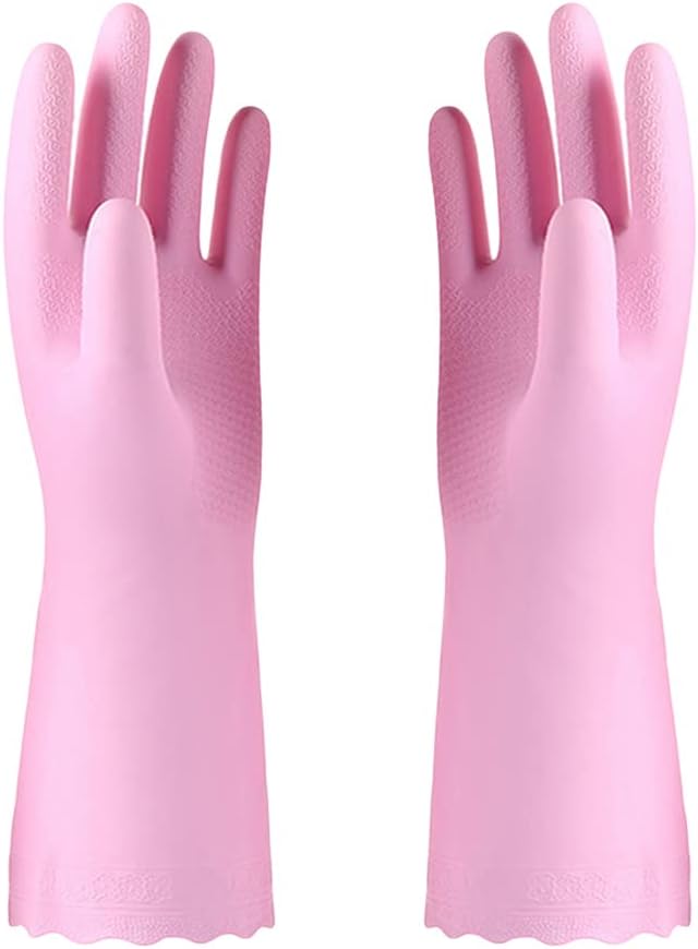 Alimat PluS 1 Pack Reusable Cleaning Gloves Latex Free, Dishwashing Gloves by AlimatPlus