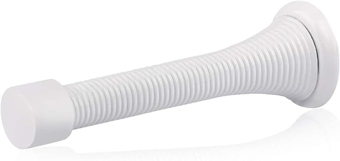 HOMOTEK 1 Pack Spring Door Stops, 3-1/8” Heavy Duty Door Stop by HOMOTEK