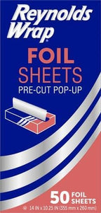 Reynolds Wrappers Aluminum Foil Sheets Pre-Cut Pop-Up - Image 2