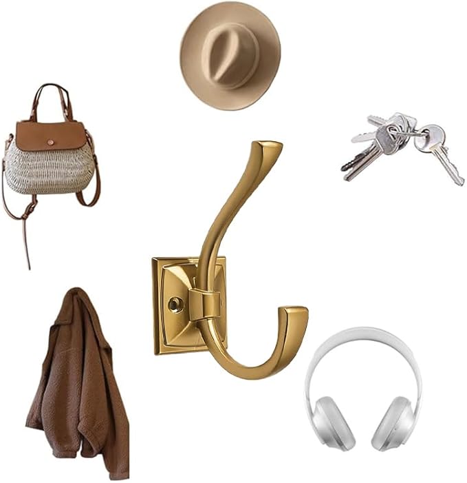 5 Pack Decorative Heavy Duty Towel Hooks - Image 3